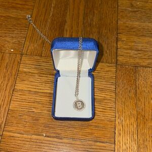 B Intial Necklace